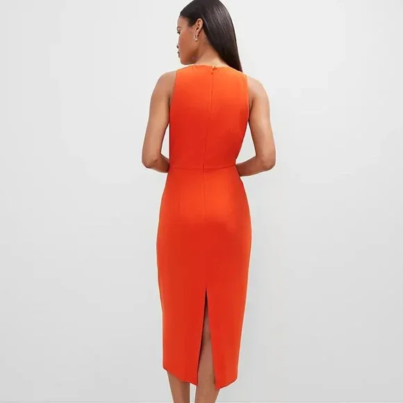 NWT Ann Taylor Midi Dress - Picture 2 of 3